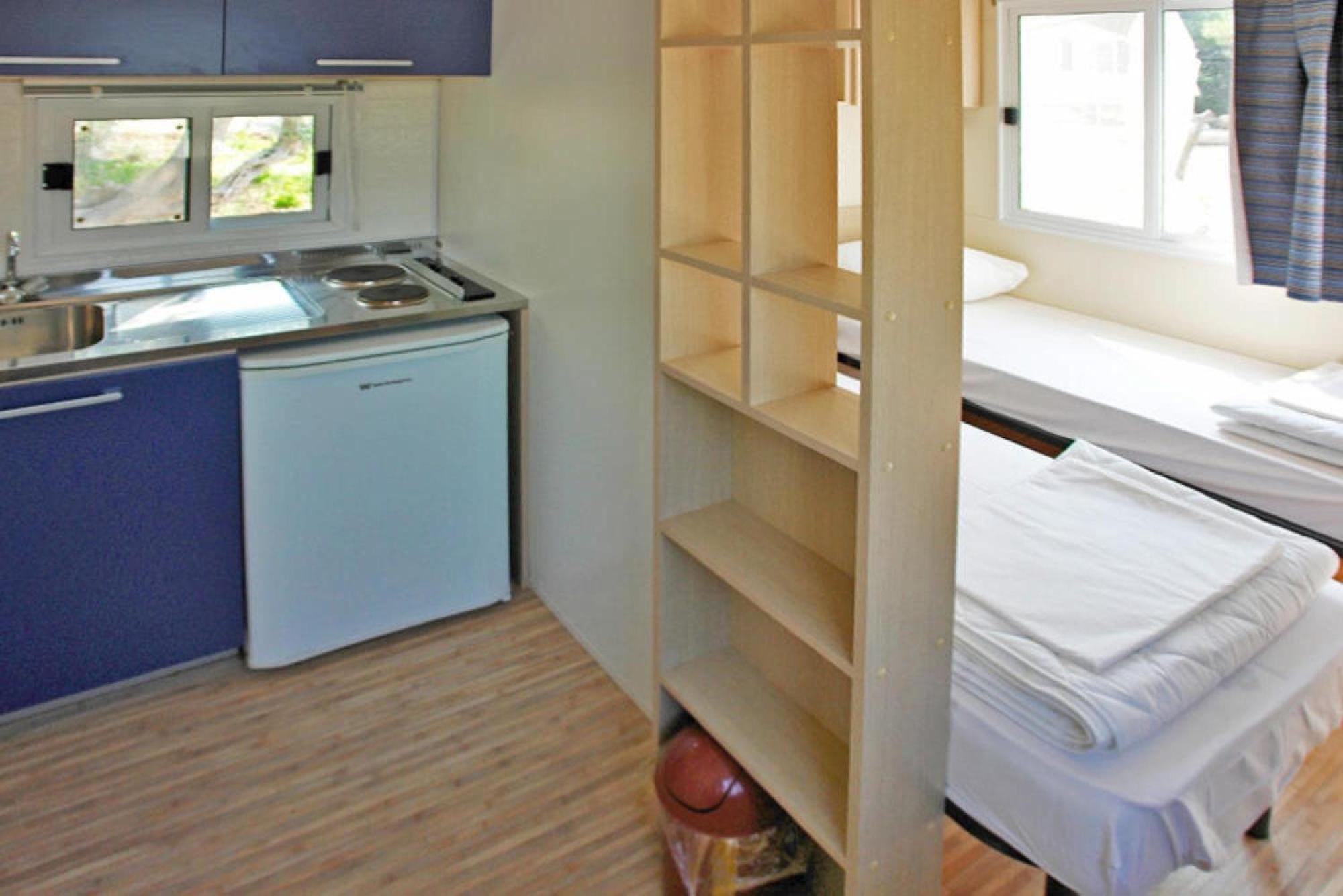 Mobile Homes In Camp Kovacine, Cres, With Long Pebble Beach Exterior foto