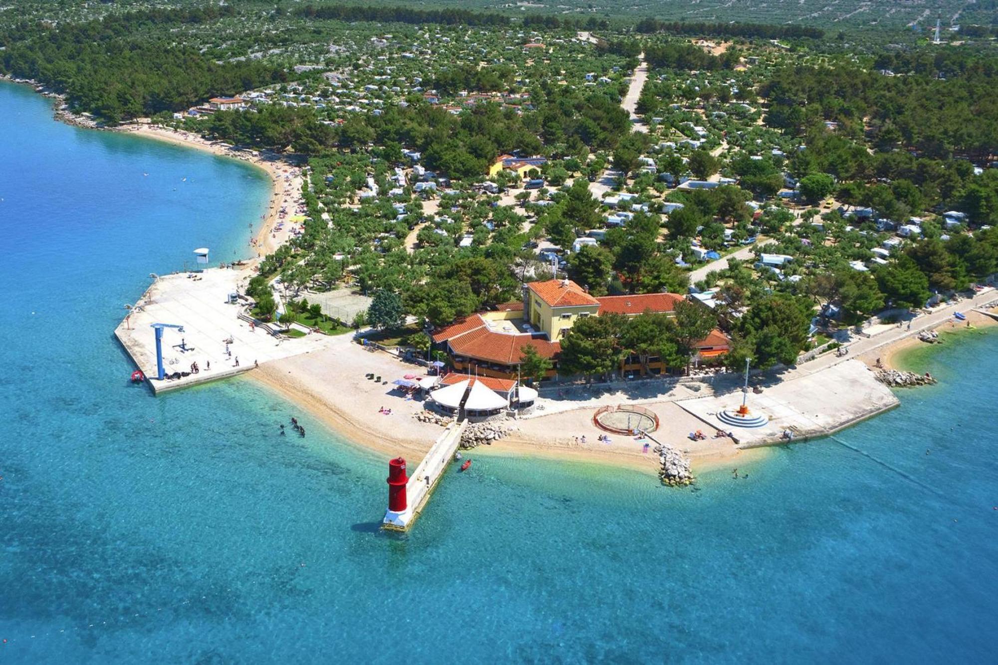 Mobile Homes In Camp Kovacine, Cres, With Long Pebble Beach Exterior foto